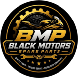 Black Motors Spare Parts logo